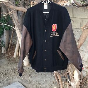Disney limited edition Narnia leather/wool jacket used conditions